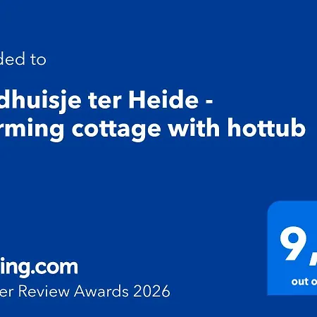 Landhuisje Ter Heide - Charming With Hottub *